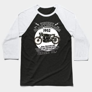 VINCENT BLACK LIGHTNING 2 Baseball T-Shirt